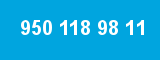 950 118 98 11 950 118 98 11
